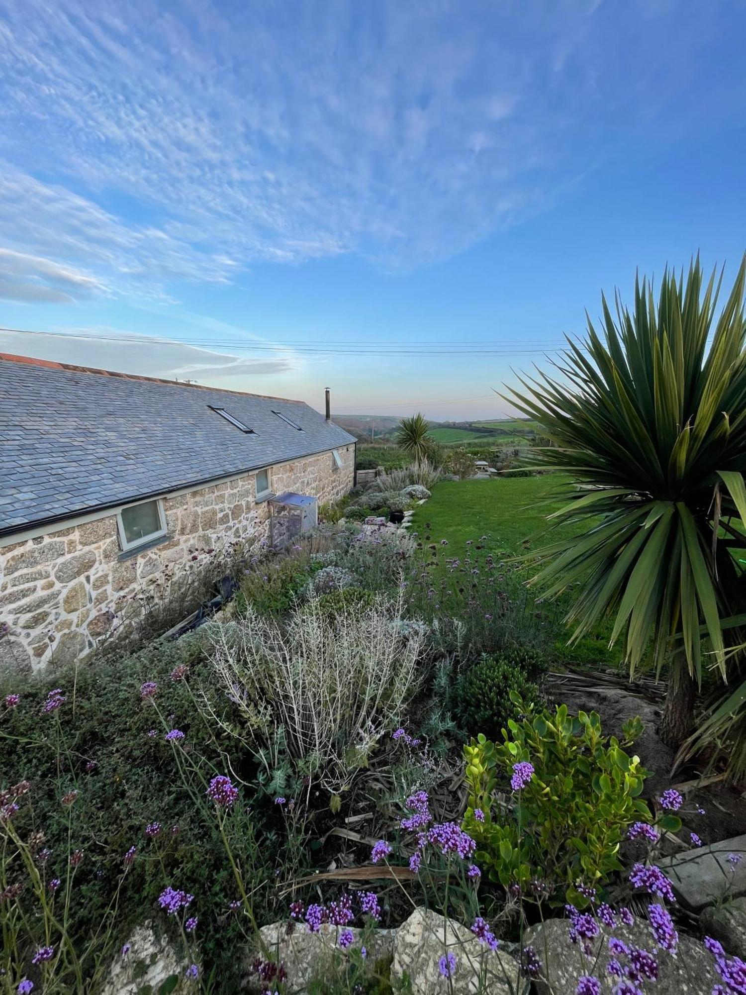Trengothal Barn Lägenhet Porthcurno Exteriör bild