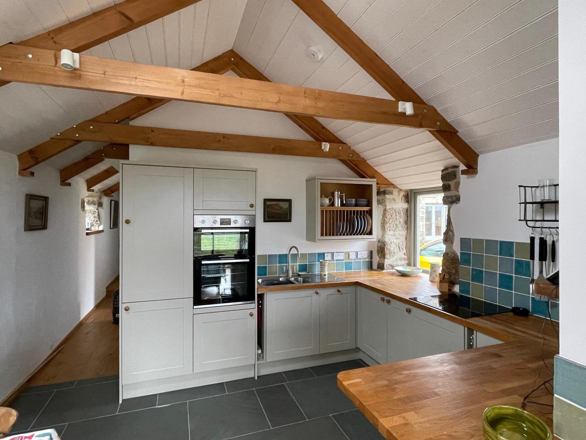 Trengothal Barn Lägenhet Porthcurno Exteriör bild