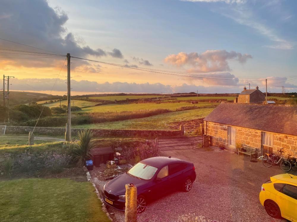 Trengothal Barn Lägenhet Porthcurno Exteriör bild